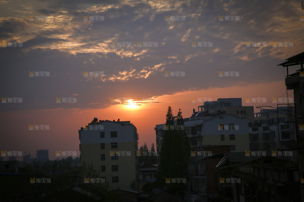 夕阳西下