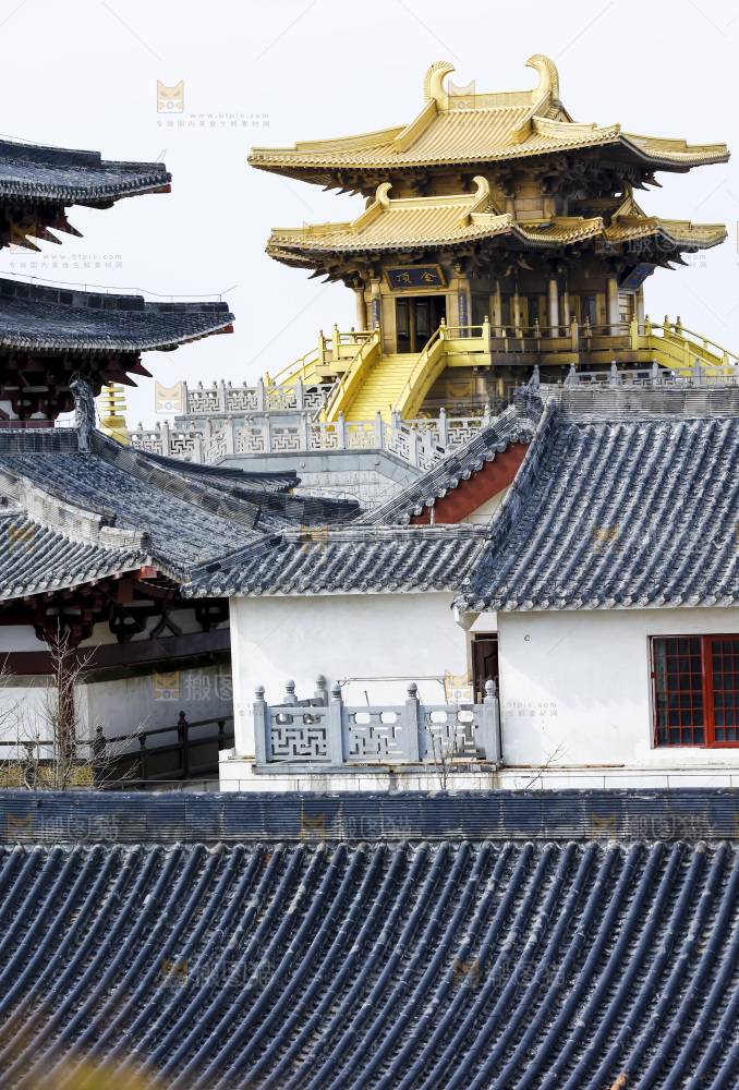 寺庙的建筑