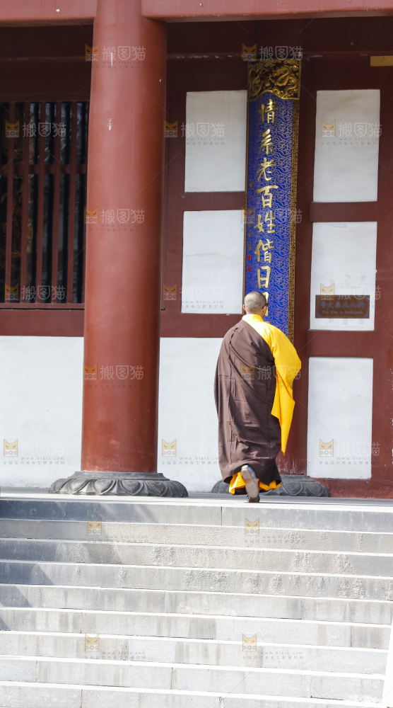 寺庙的僧人