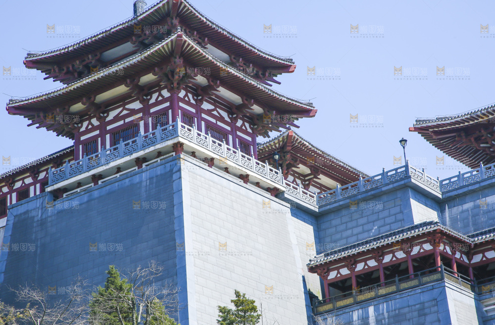 寺庙的建筑