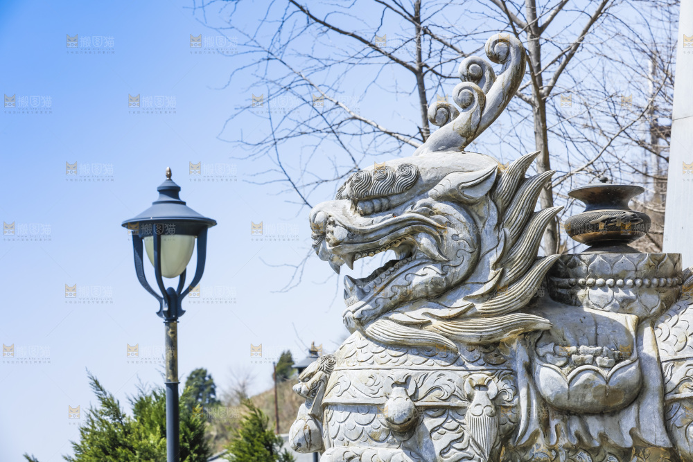 景区的石雕