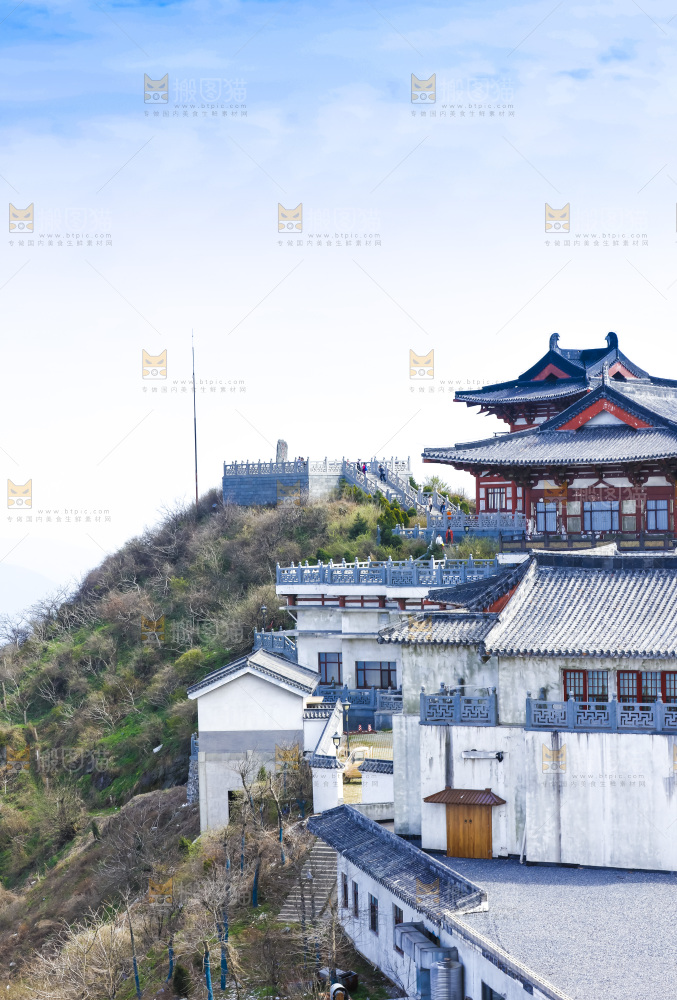 户外的建筑