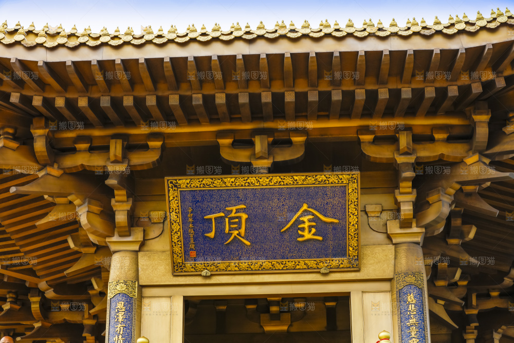 寺庙的建筑