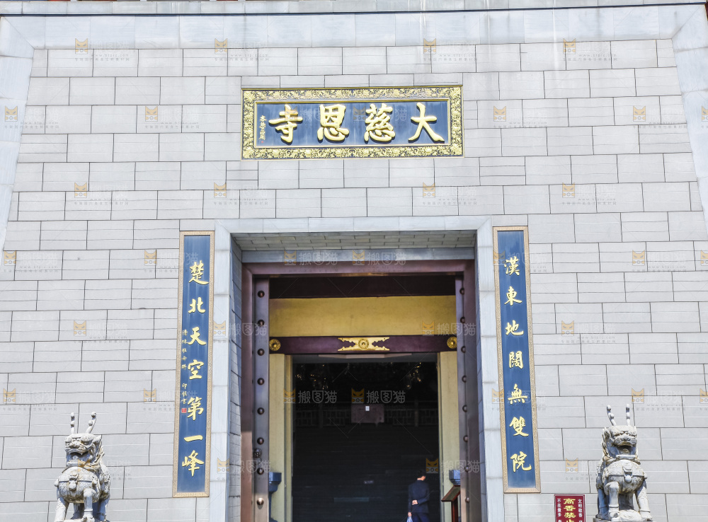 寺庙的建筑