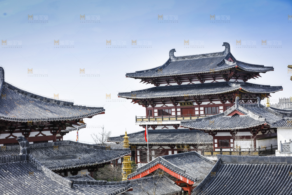 寺庙的建筑