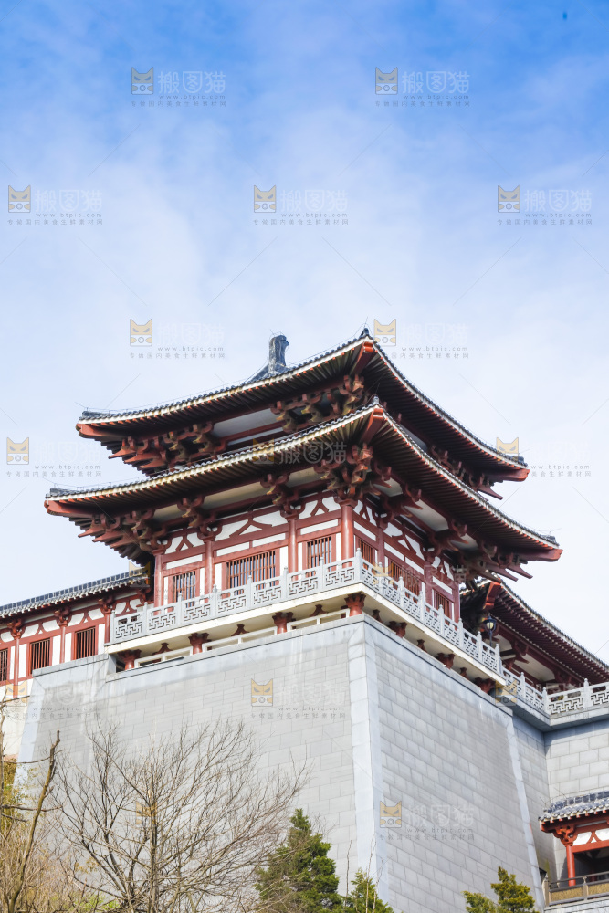寺庙的建筑