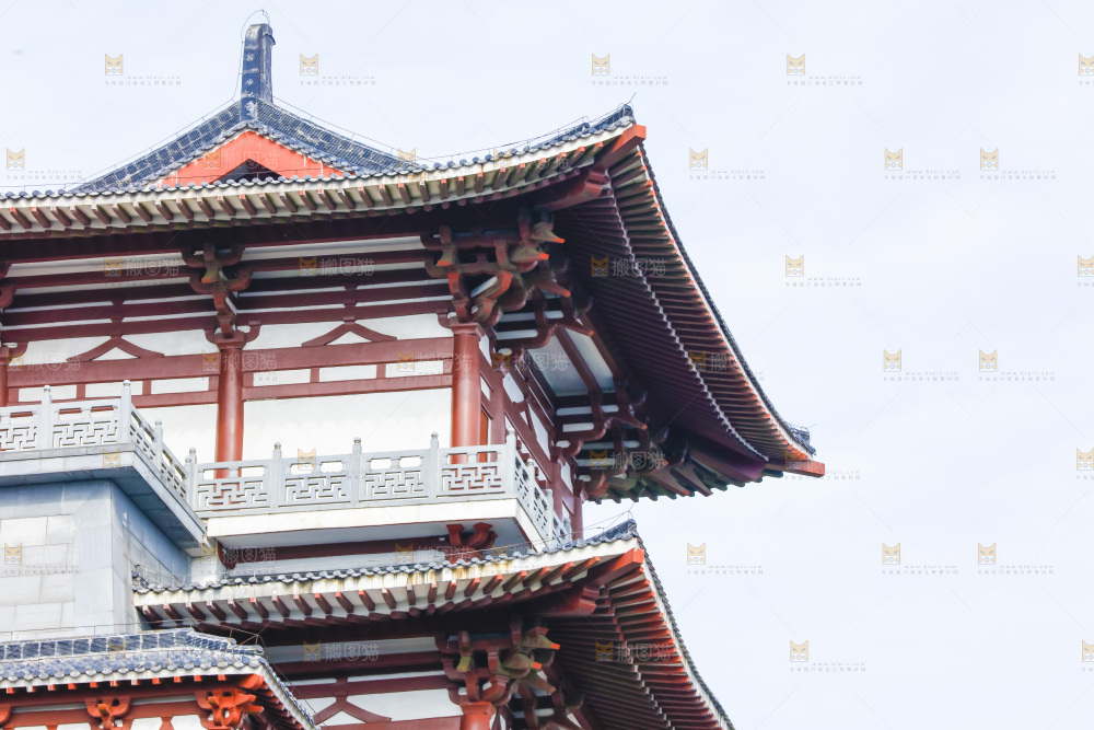 寺庙的建筑