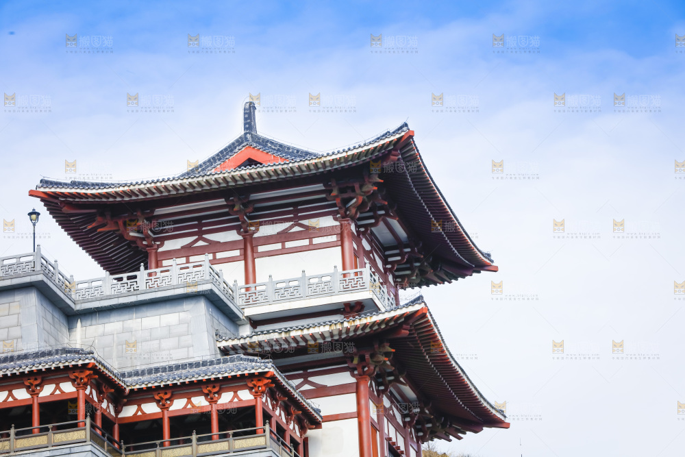 寺庙的建筑