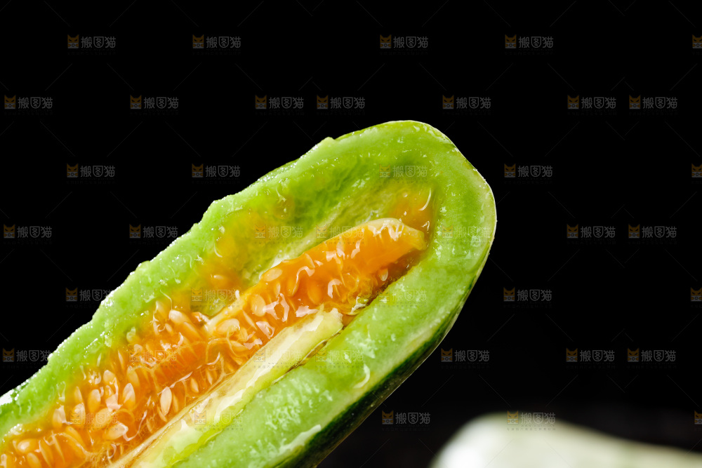 半边羊角蜜瓜