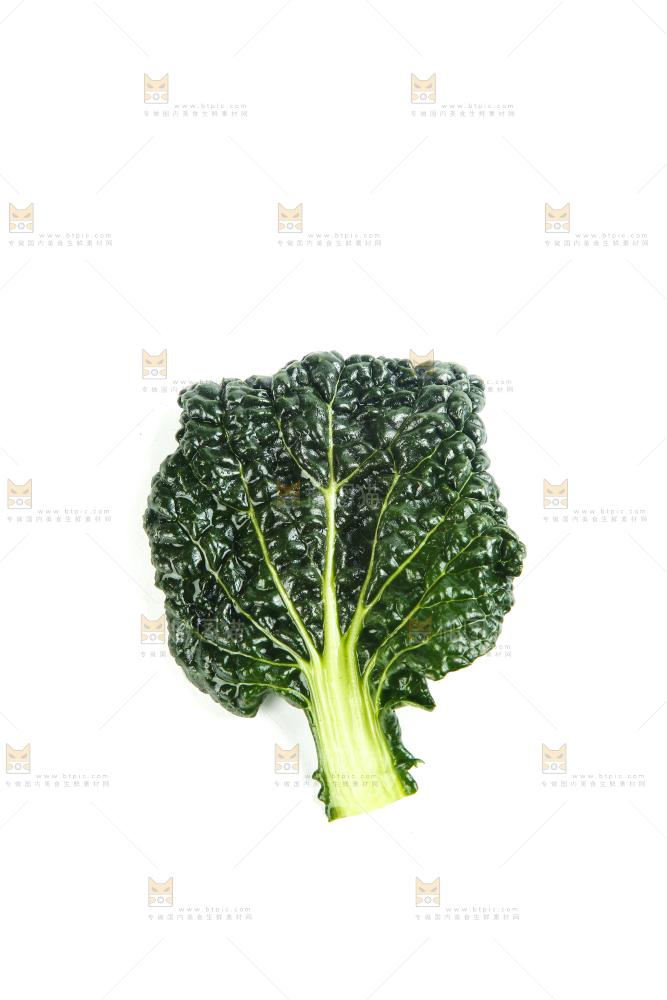 白底上放着乌塌菜