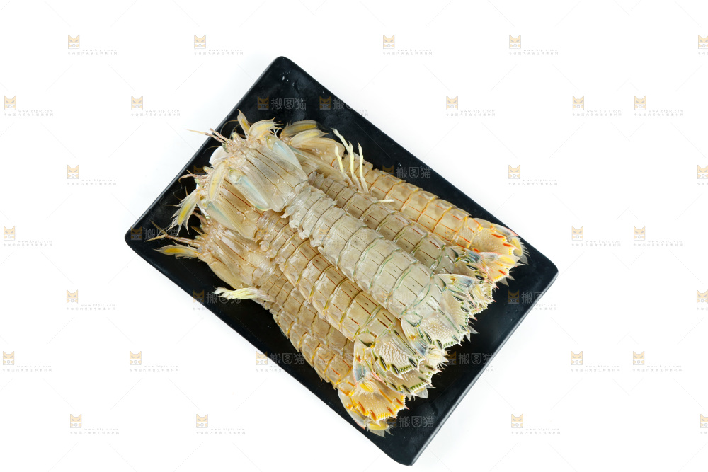 一盘琵琶虾