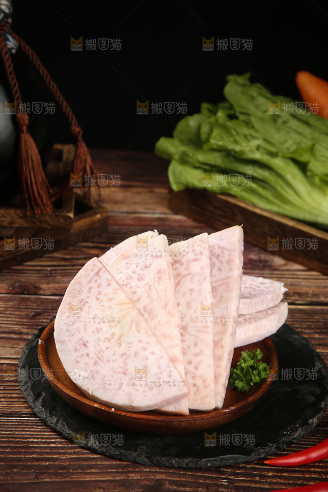 一盘广西荔浦芋头