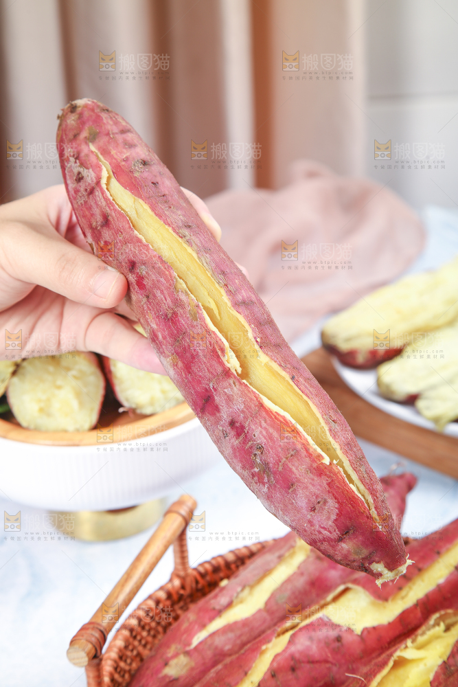 新鲜板栗红薯