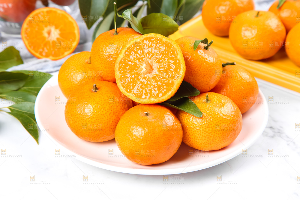 一盘广西砂糖橘