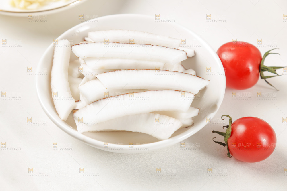 一碟椰子肉