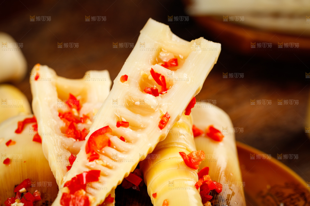 一盘香辣手剥笋