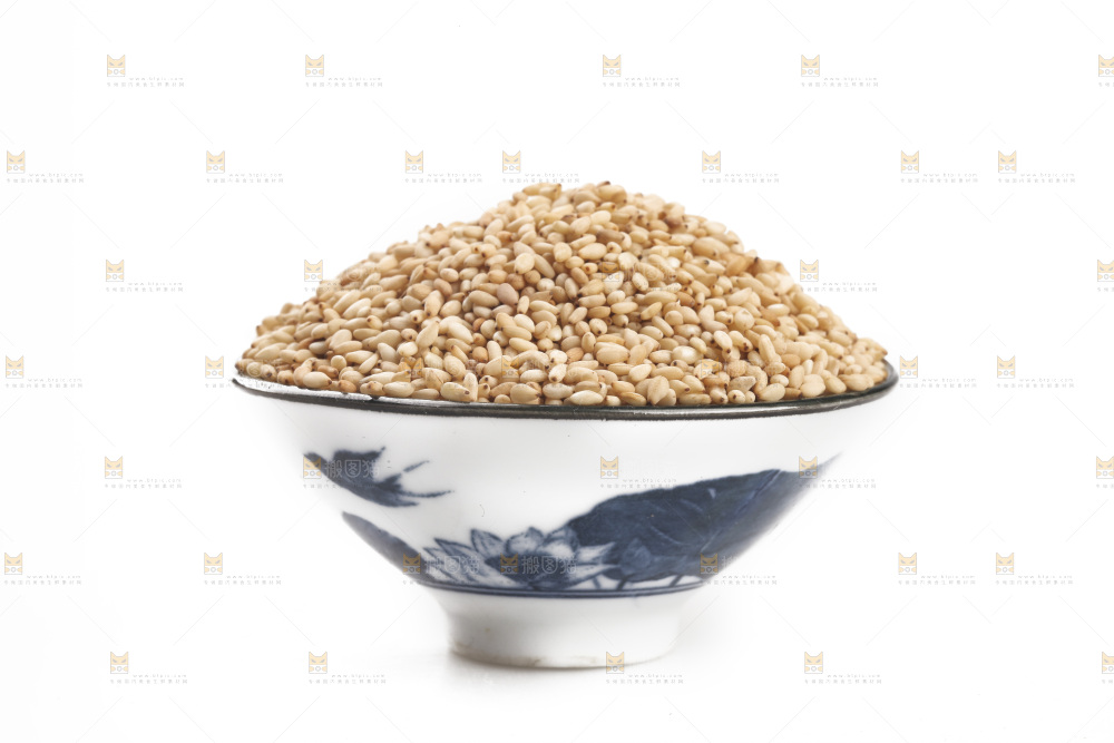 一碗熟白芝麻