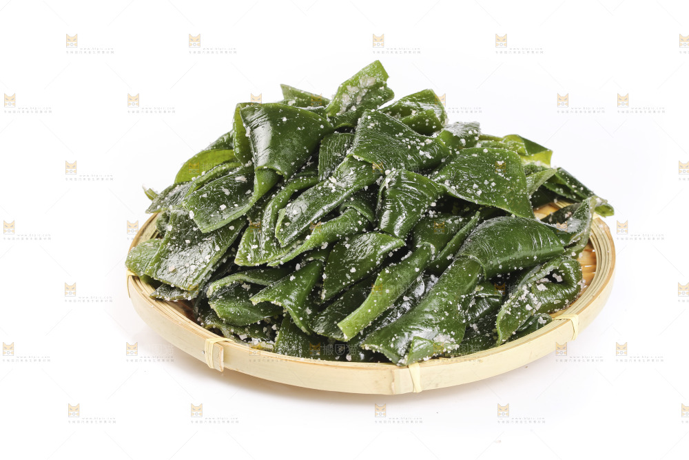 一篮盐渍海带结