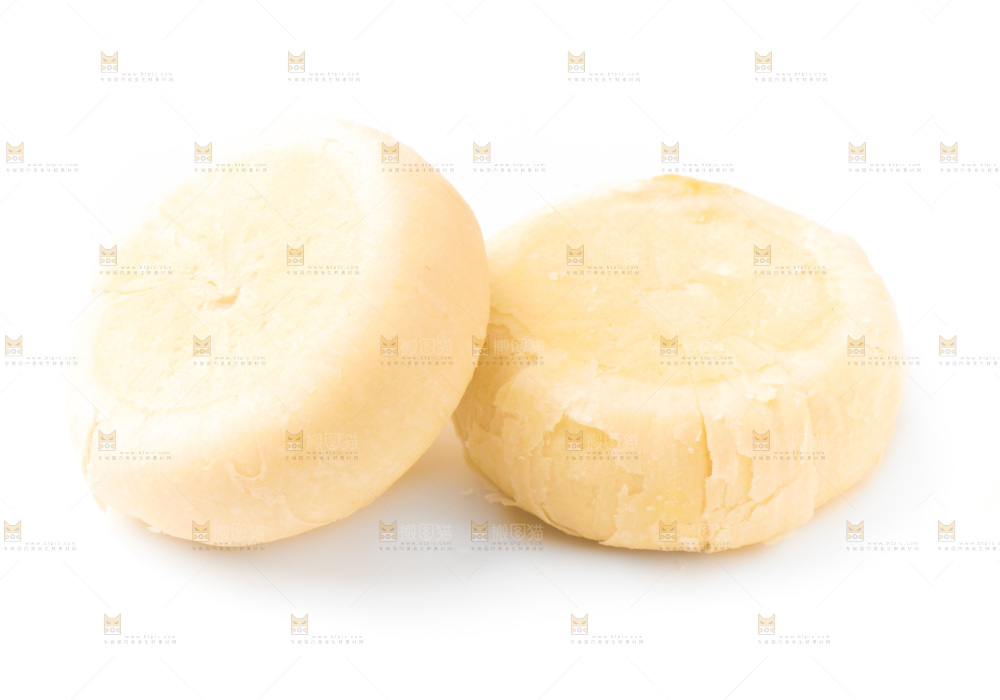 白底上的榴莲饼