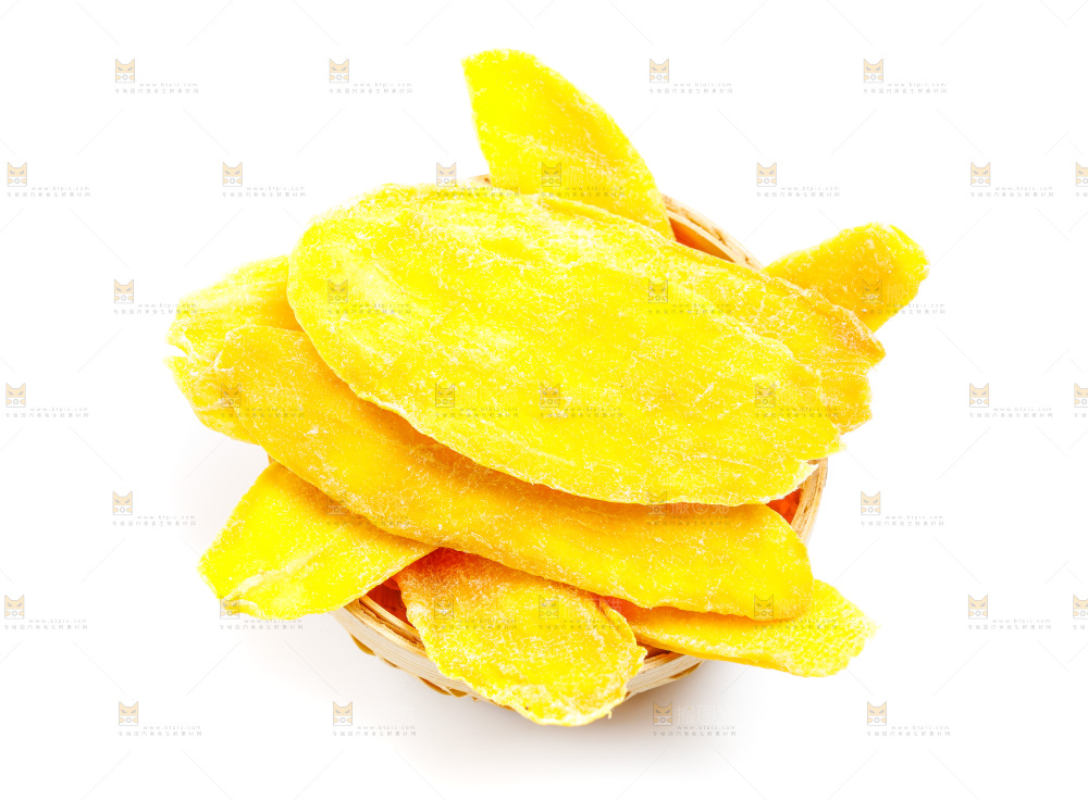浅底上的芒果干