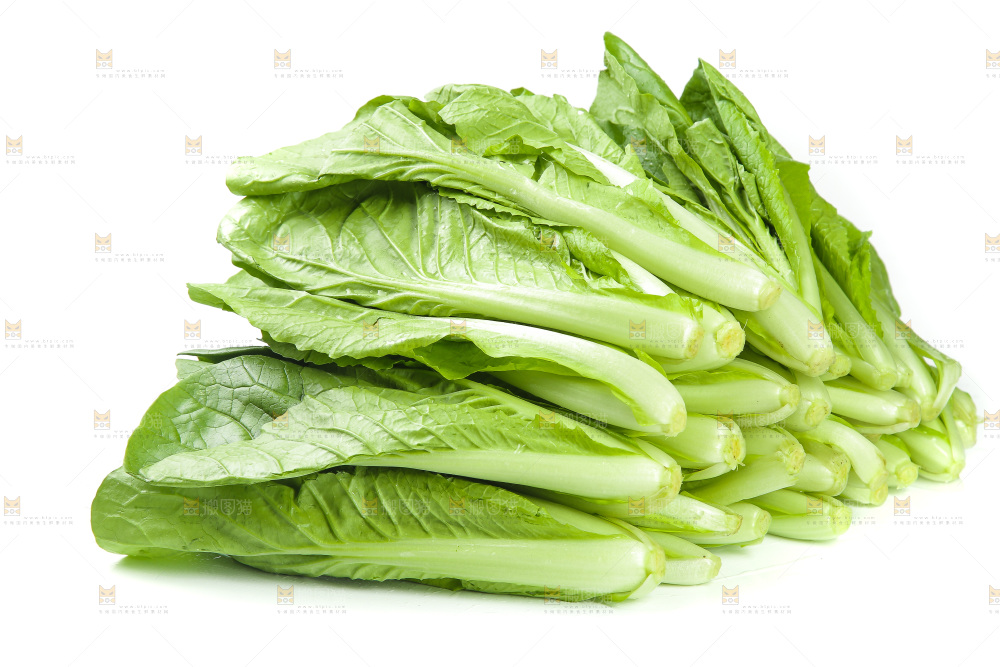 一堆新鲜青菜