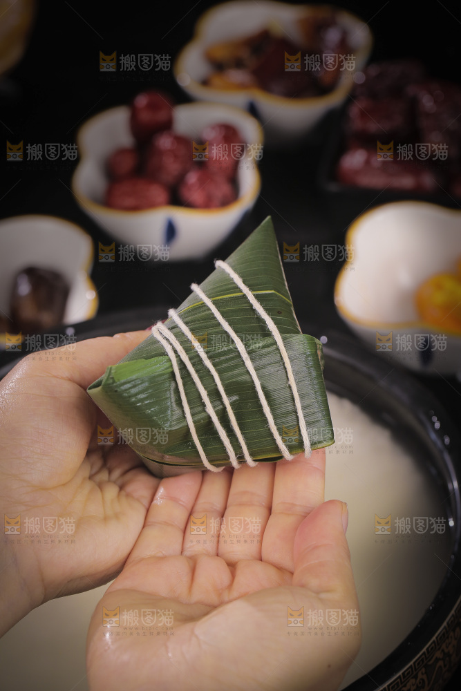 新鲜的粽子