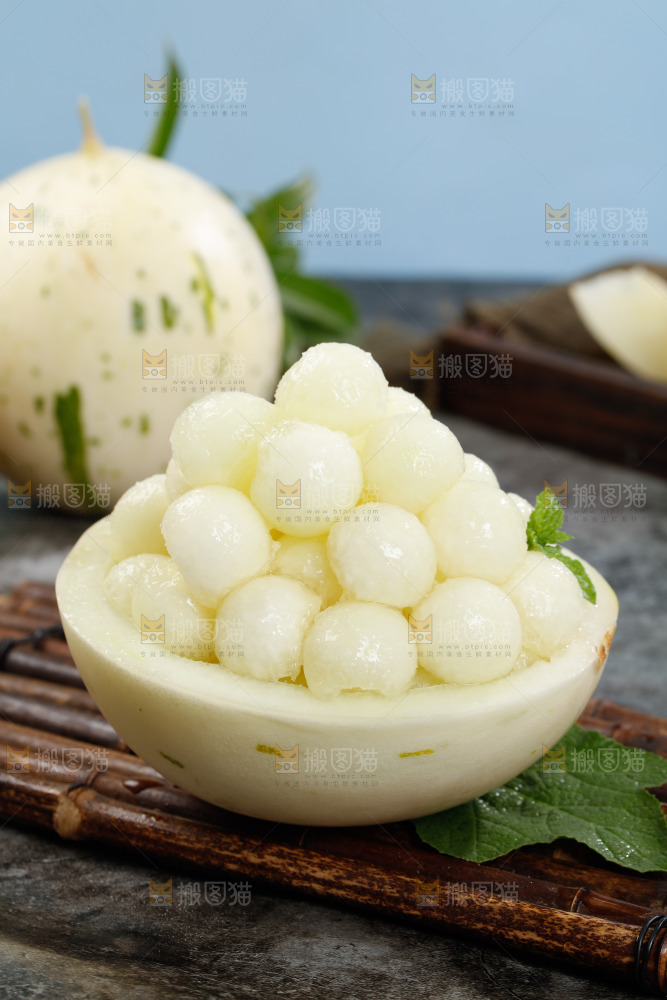 白露流星蜜瓜果肉
