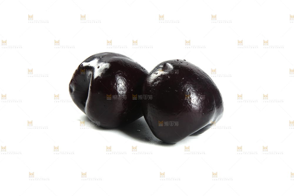 白底上的四川汉源黑珍珠