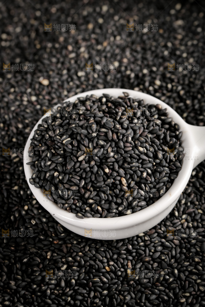 黑芝麻纹理