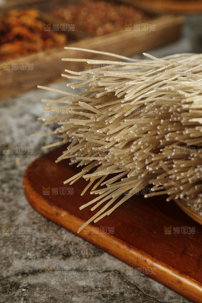 红薯粉特写