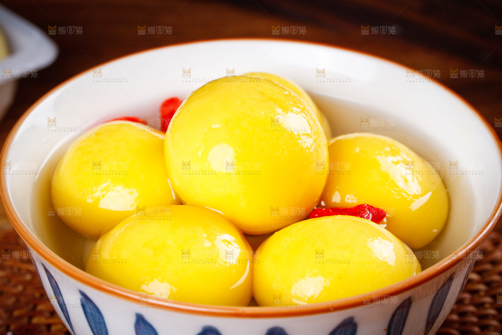 一碗黄米汤圆