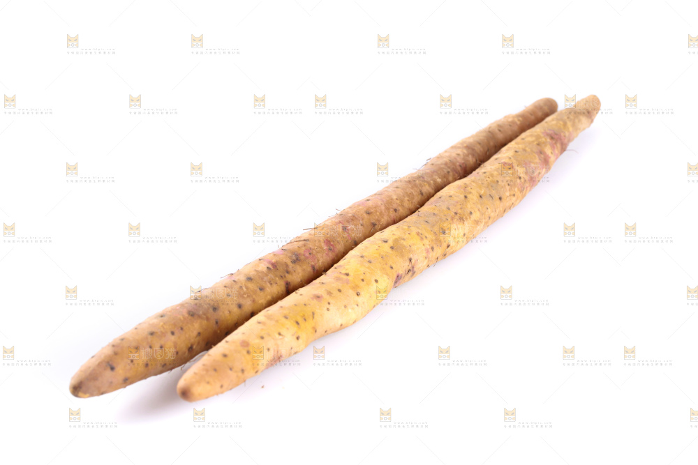 白底上的铁杆山药