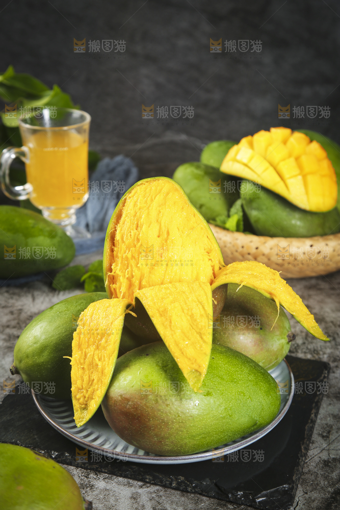 盘子里放着的攀枝花凯特芒