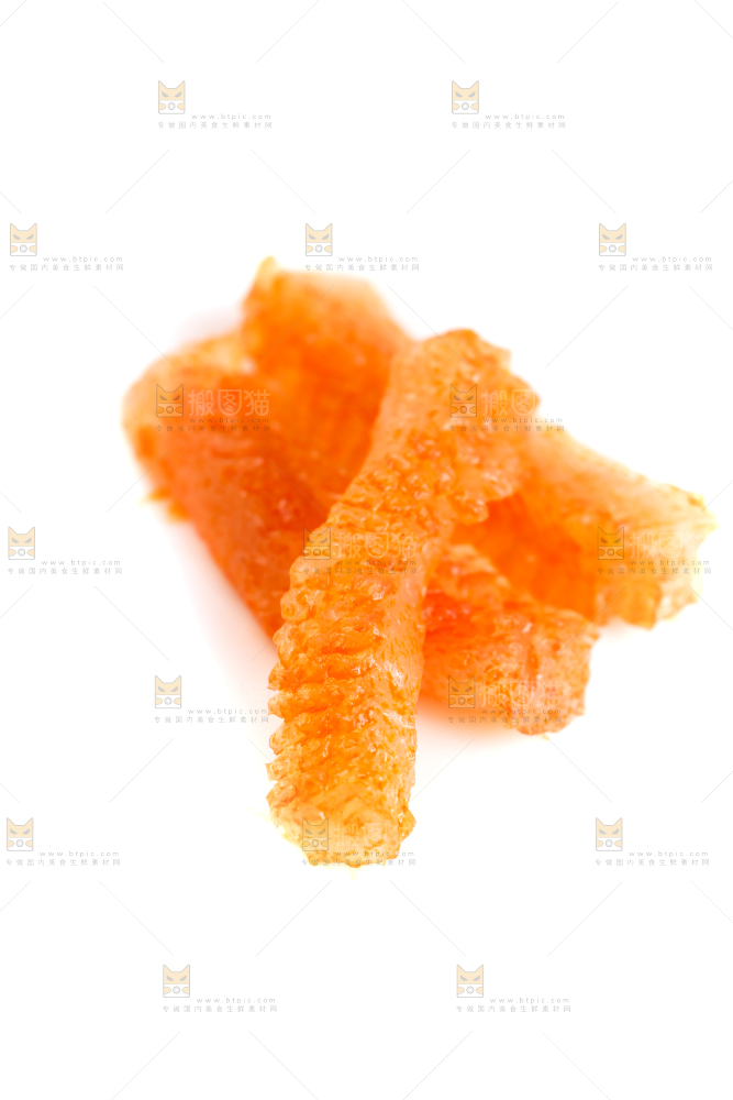 白底上放着的魔芋丝