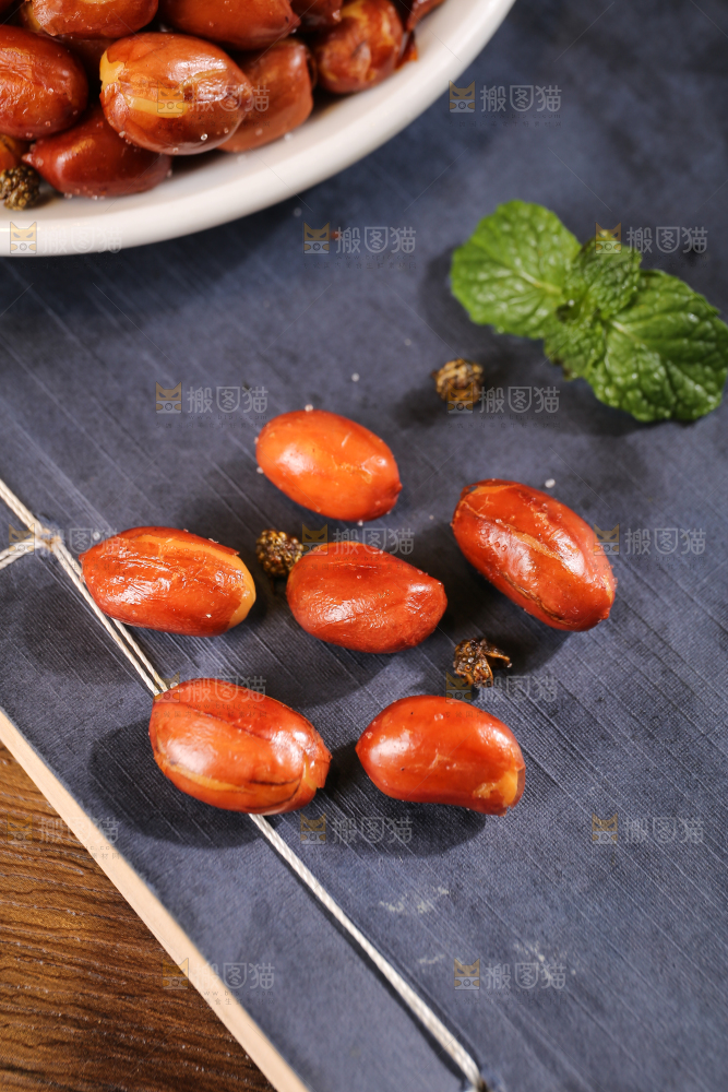 书上的藤椒花生米