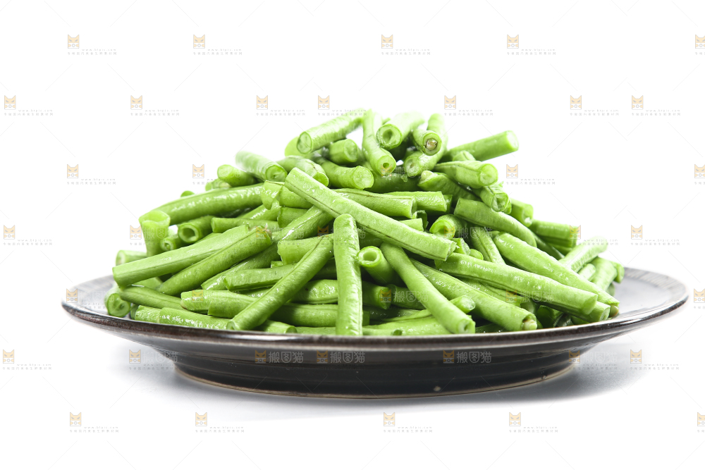 一盘长豆角