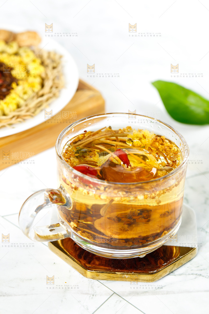 一杯菊花决明子茶