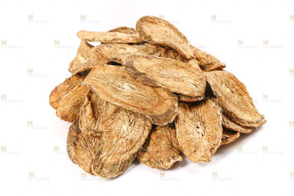 一堆牛蒡根茶