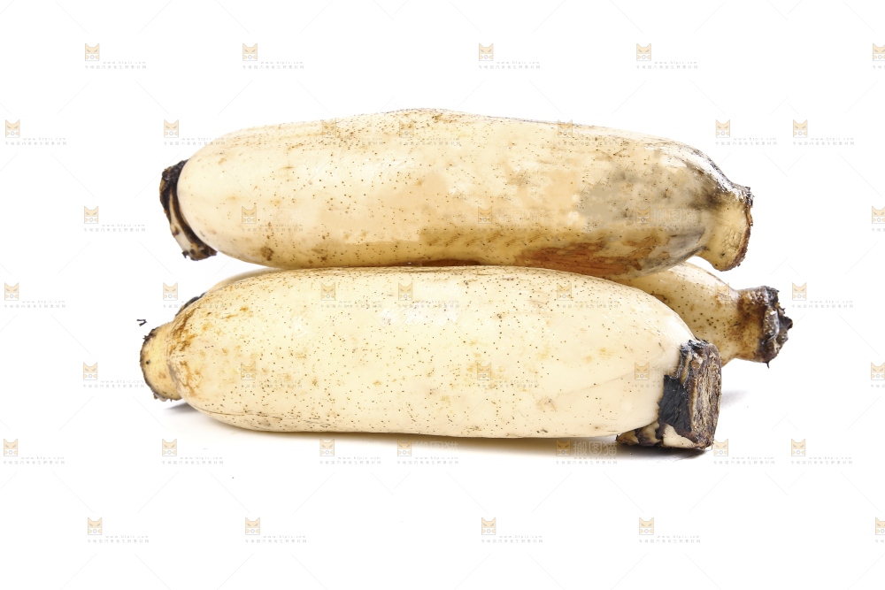 白底上放着莲藕