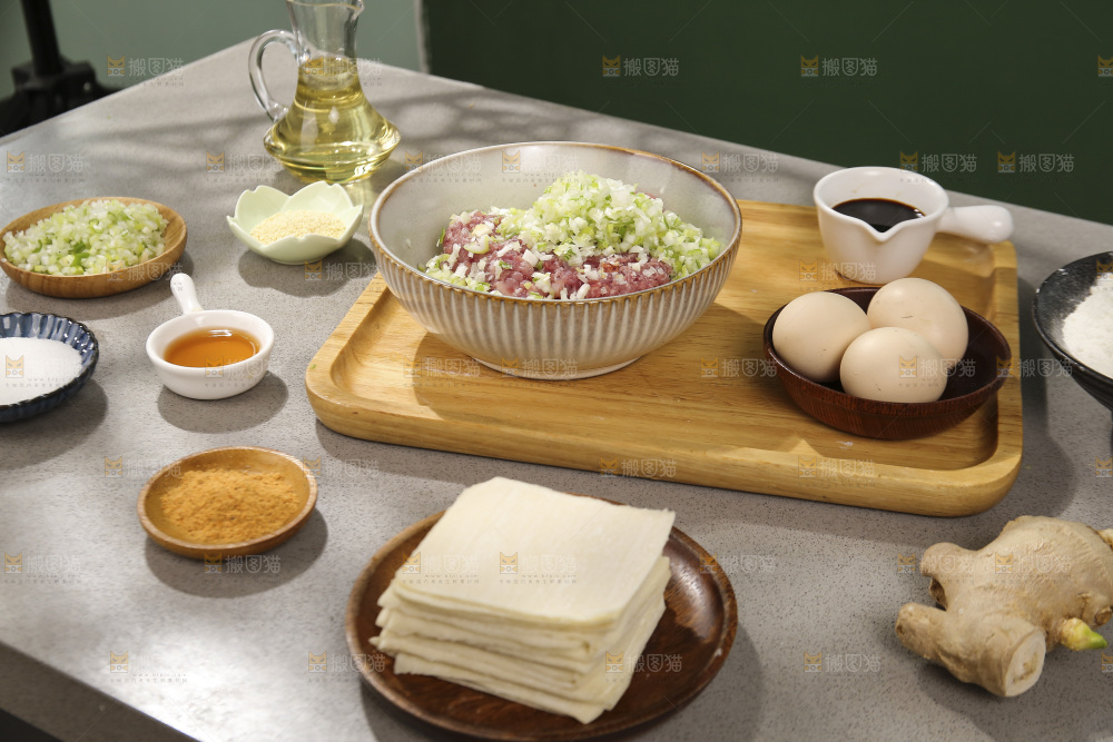 小馄饨制作过程