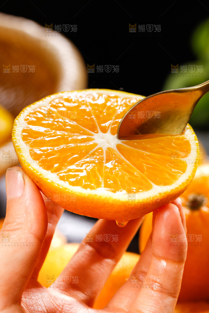 深底上的宜昌蜜桔
