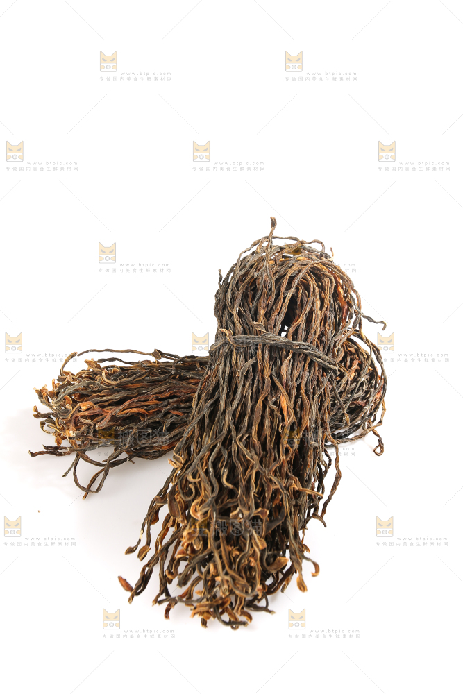白底上的干豆角