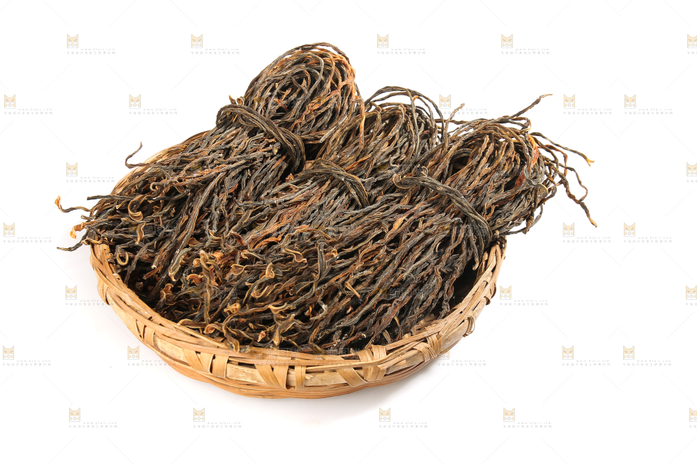 白底上的干豆角
