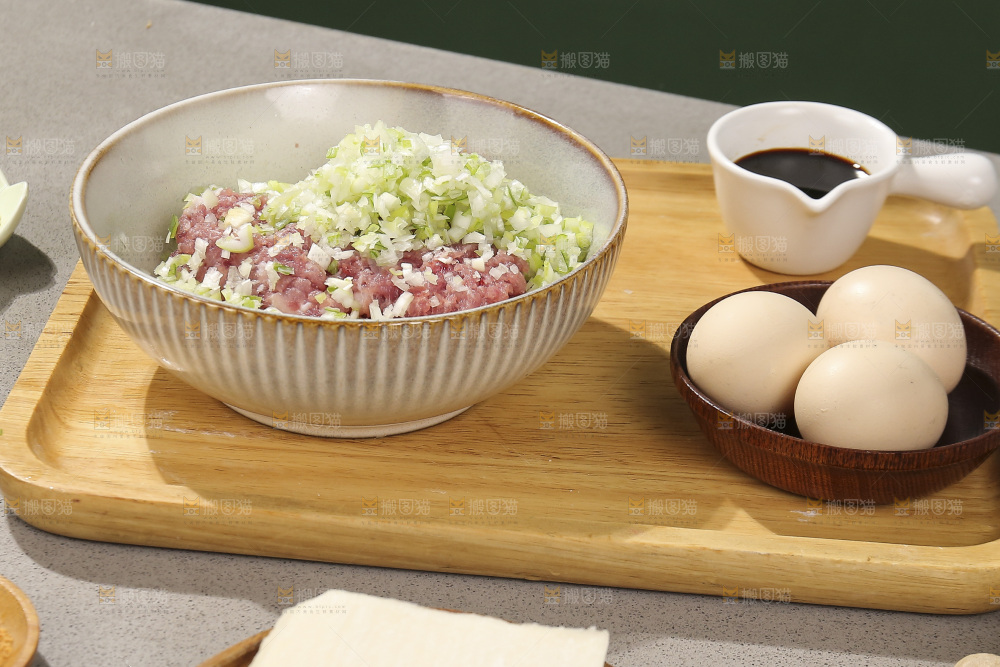 小馄饨制作过程