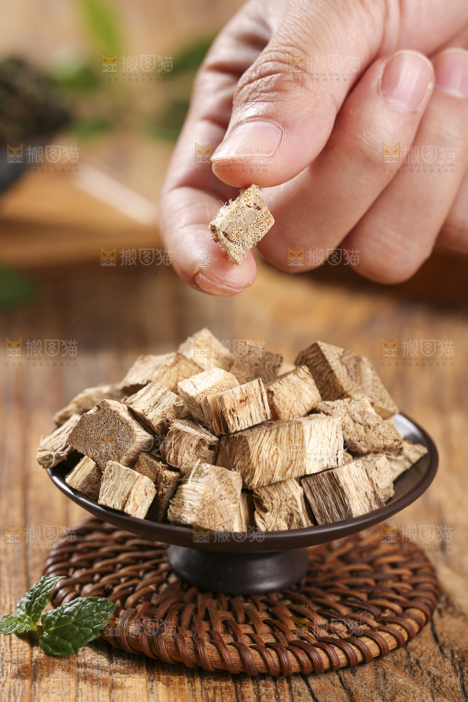 木底上的葛根