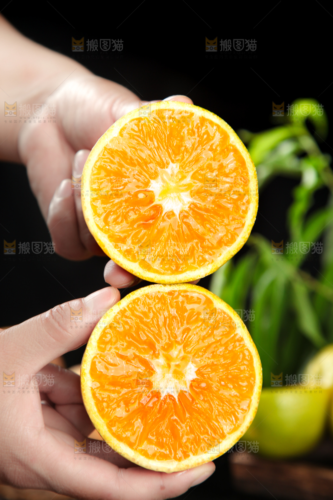 深底上放着夏橙