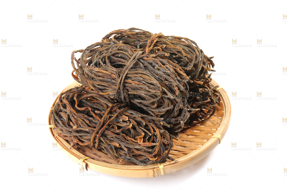 白底上的干豆角