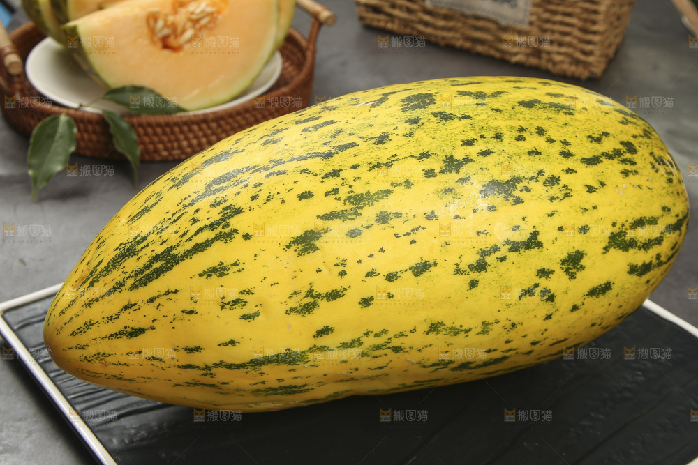深底上的新疆伽师瓜