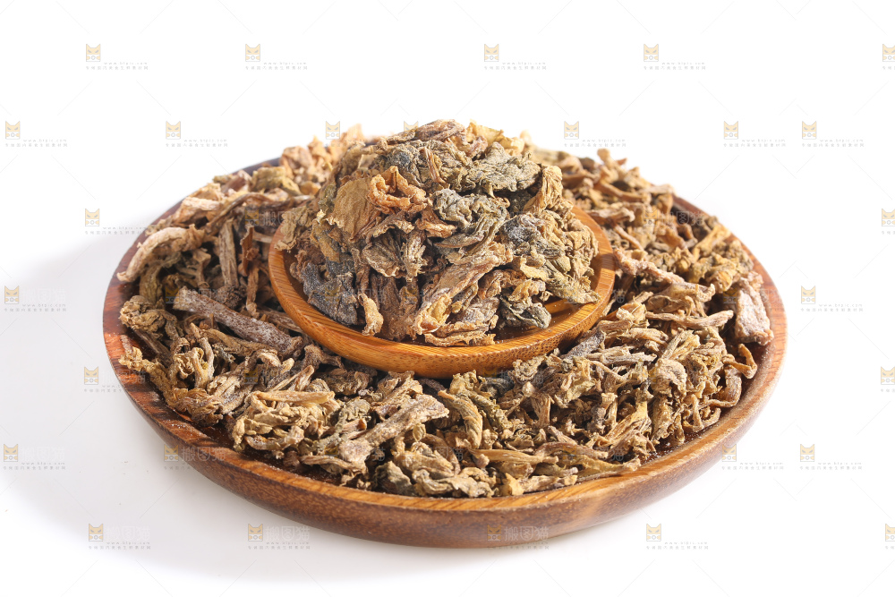 白底上的梅干菜
