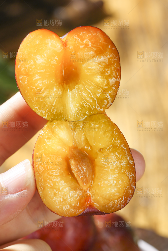 木底上的红脆李